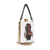 Hip Art Print Petite Hand Tote: Multi