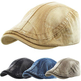 CLASSIC WASHED NEWSBOY IVY: BLK