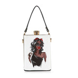 Hip Art Print Petite Hand Tote: Multi