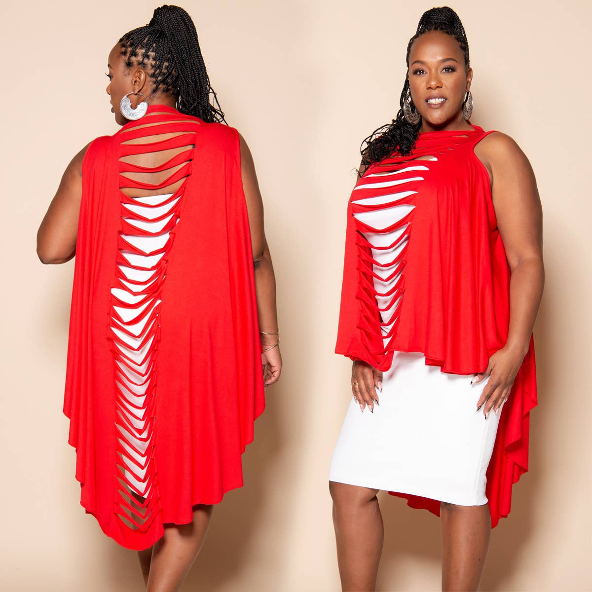 convertible short shawl