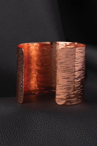 Textured Copper Cuff
