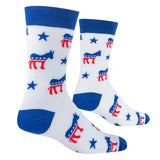 Mens Crew - Democrat Socks