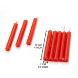 4''Chime/Spell candles(pack of 20) Red
