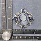 Vintage Noble Ladies Brooch