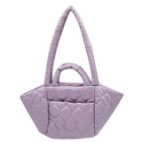 Wave Padded Shoulder Bag: BUR / ONE SIZE