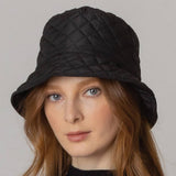 Quilted Padding Bucket Hat: BUR / ONE SIZE