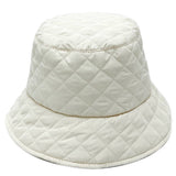 Quilted Padding Bucket Hat: BUR / ONE SIZE