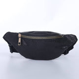 FANNY PACK BAG WAIST BAG PACK BELT POUCH - #6: BLACK