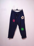 MOON PANTS 3 FLOWERS: CORAL / Frenchman