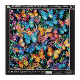 5419 Stained Glass Butterflies 500 pc Puzzle