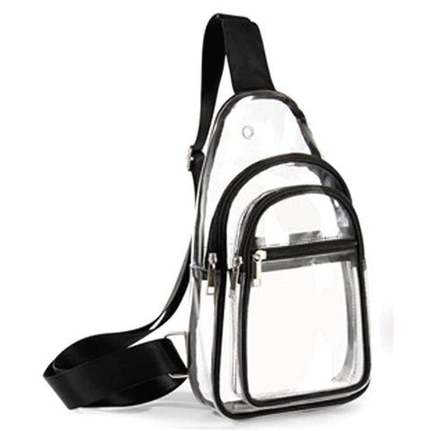 Clear PVC Sling Bag