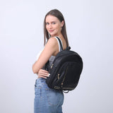 FASHION TRENDY FLORIDA BACKPACK 1: Black