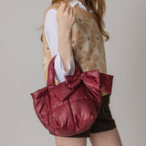 Padded Tote Bag with Ribbon: OLV / ONE SIZE