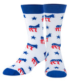 Mens Crew - Democrat Socks