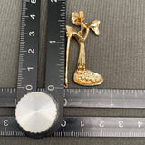 Rhinestone High-heeled Brooch