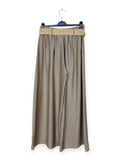 Beige Palazzo Pants