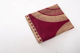 Women's Geometric Print Scarf & Wrap – 4 Colors: Red W/black