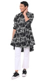 SDC718 Newport Button Down in Black Etching*: XS