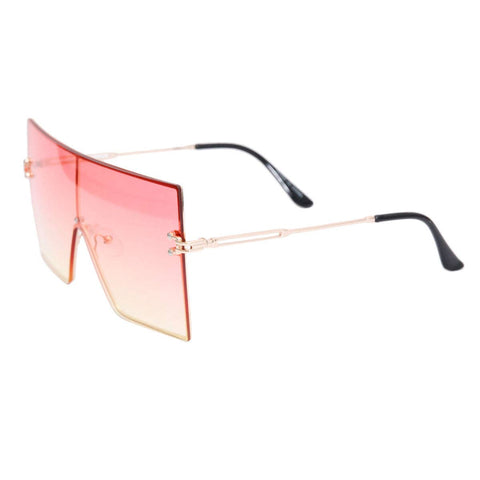 Tequila Sunrise Orange Gradient Square Visors