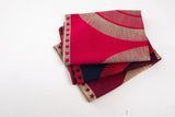 Women's Geometric Print Scarf & Wrap – 4 Colors: Black W/white