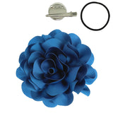 Camellia Flower Pin and Hair Clip : Burgundy