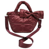 Padded Tote Bag with Ribbon: OLV / ONE SIZE