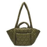 Wave Padded Shoulder Bag: BUR / ONE SIZE