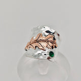Multi Styles of Retro Emboss Rings,Bee,Butterfly,Flower,Leaf: Bee / 8