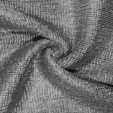 Glitter Bling Shiny Dress Scarf Shawl: Black-Silver