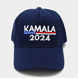 KAMALA Harris 2024 Message Pointed Baseball Cap
: Pink