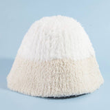 Mixed Faux Fur Loose Bucket Hat: KA