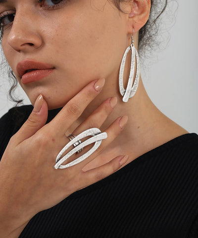 Diana Ring and Earrings Set