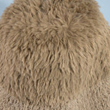 Mixed Faux Fur Loose Bucket Hat: KA