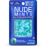 NUDE Mints - Dual Action Liquid Mint Capsules (Peppermint)