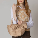 Padded Tote Bag with Ribbon: OLV / ONE SIZE