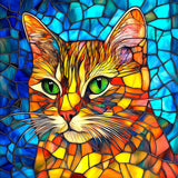 1027 Ginger Cat 500 PC Puzzle