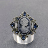Vintage Noble Ladies Brooch