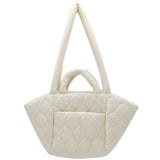 Wave Padded Shoulder Bag: BUR / ONE SIZE