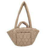 Wave Padded Shoulder Bag: BUR / ONE SIZE