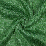 Glitter Bling Shiny Dress Scarf Shawl: Black-Silver