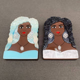 Acrylic Brooch MIO68106: B