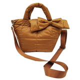 Padded Tote Bag with Ribbon: OLV / ONE SIZE