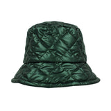 Shiny Quilted Bucket Hat
: Silver