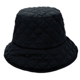 Quilted Padding Bucket Hat: BUR / ONE SIZE