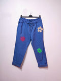 MOON PANTS 3 FLOWERS: CORAL / Frenchman