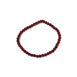 #92 Beads Bracelet Red Carnelian (Beads approx. 4mm)