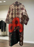 Plaid Poppy Coat