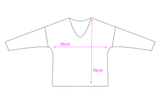 LIGHTWEIGHT KNIT TOP WITH ART PRINT DESIGN ALL OVER: Blue