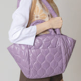Wave Padded Shoulder Bag: BUR / ONE SIZE