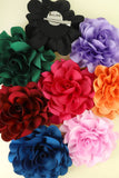 Camellia Flower Pin and Hair Clip : Burgundy
